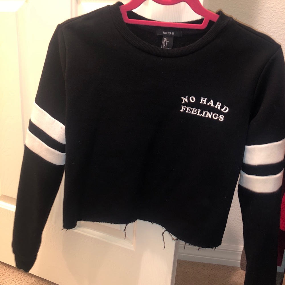 Crop sweater